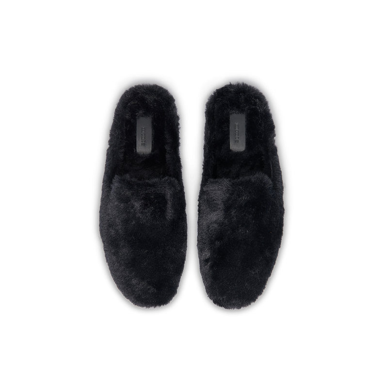 Shearling Slipper - Black